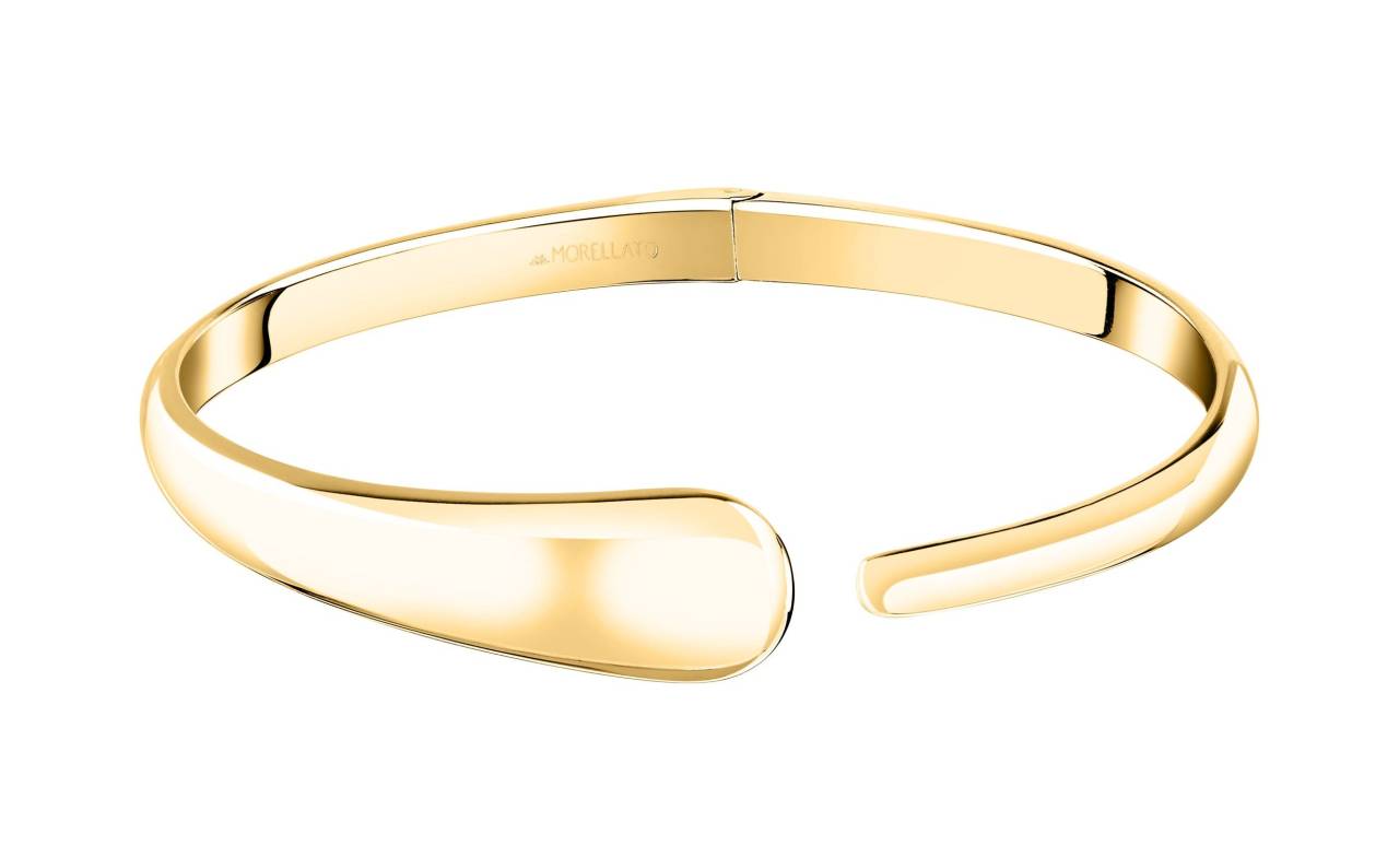 Morellato Pevný pozlátený náramok pre ženy Design SAYP17 6 cm.