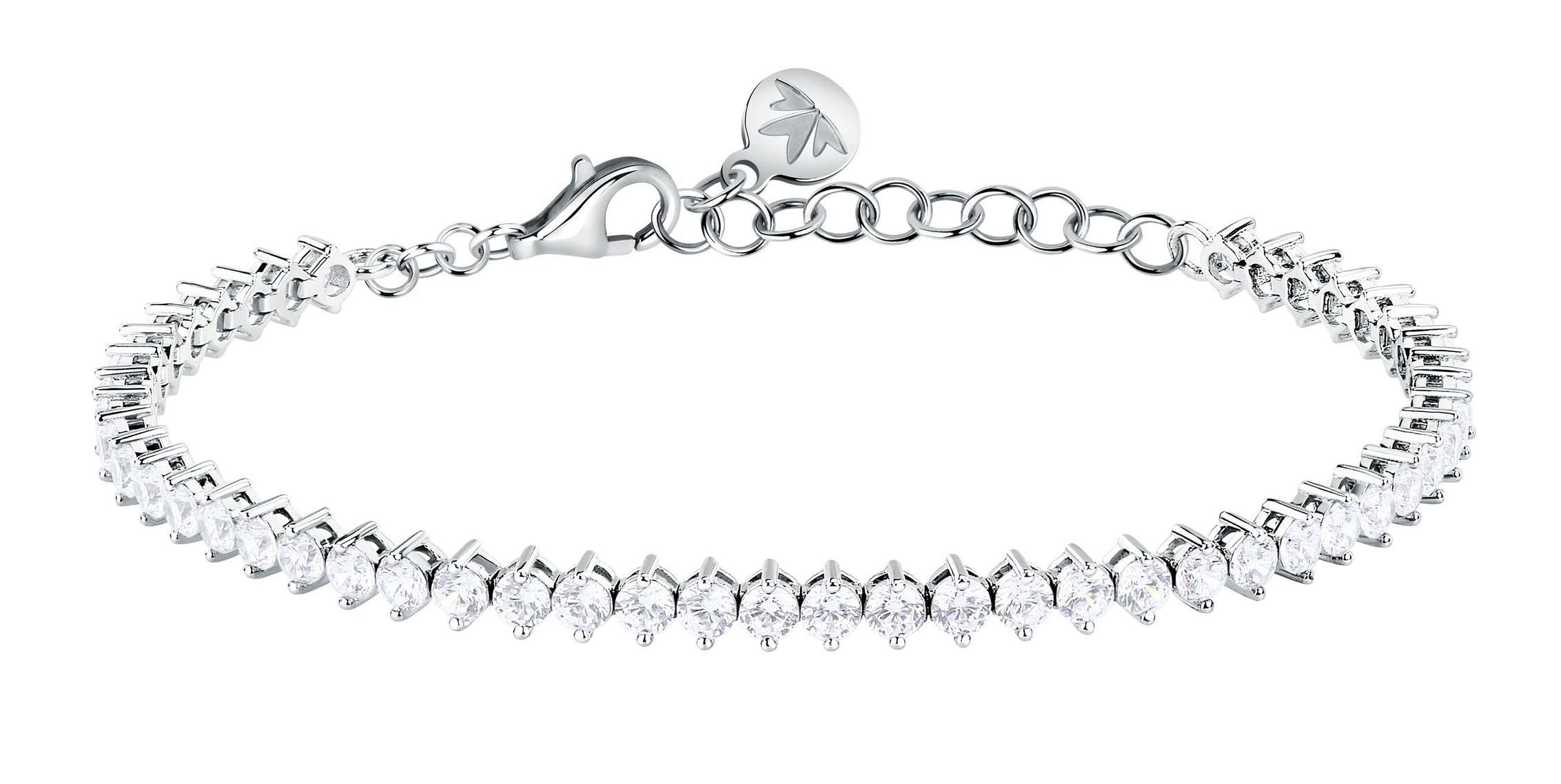 Morellato Oslnivý tenisový náramok s kubickými zirkónmi Tesori SAIW261.