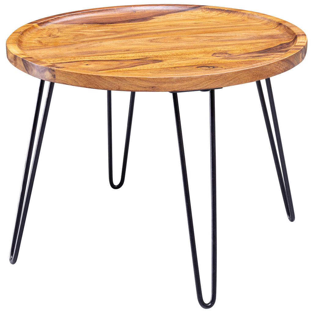 MID.YOU KONFERENČNÝ STOLÍK, farba indického palisandra, drevo, 60/60/45 cm.