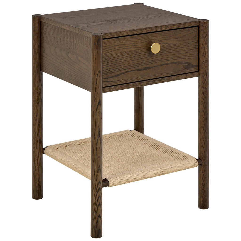 MID.YOU NOČNÝ STOLÍK, tmavý dub, 43,5/60/40 cm.