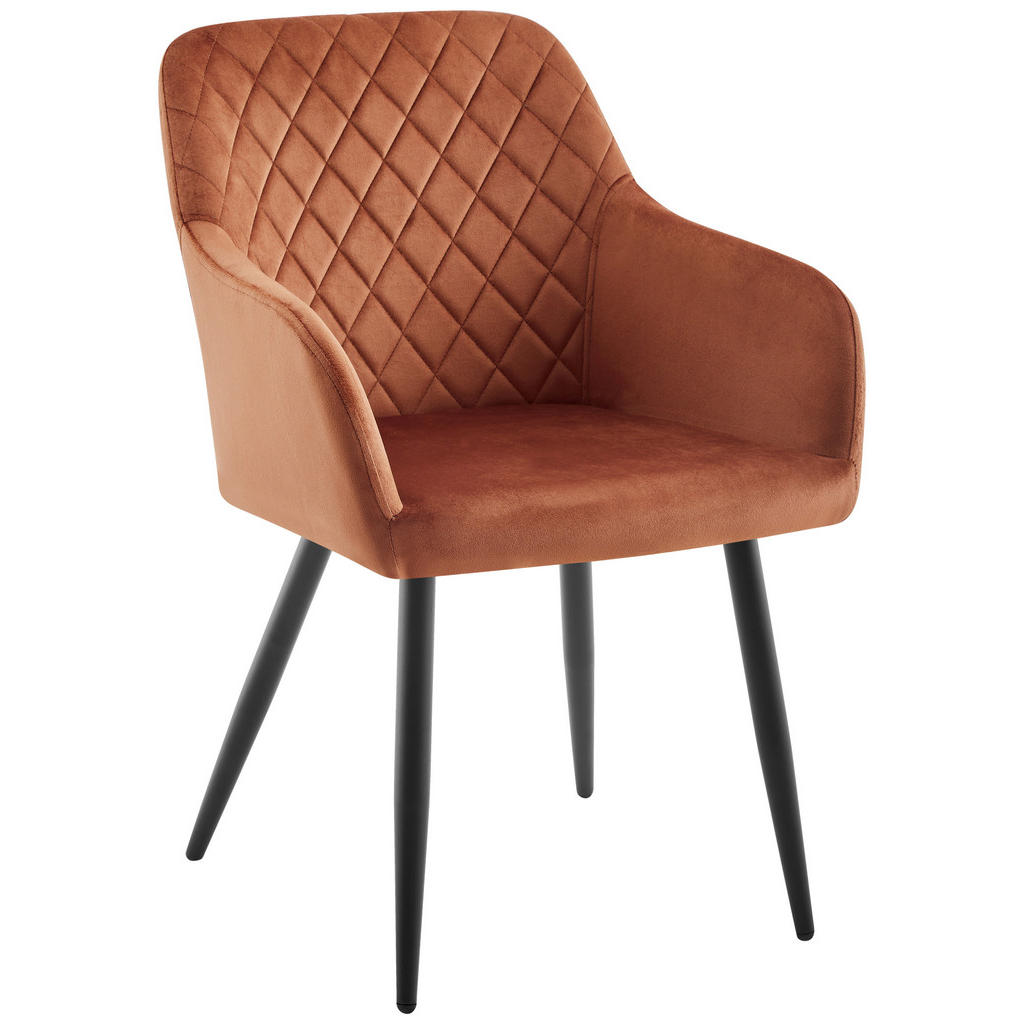 Ti'me STOLIČKA S PODRÚČKAMI, železo, tkaná textília, hnedá, čierna.