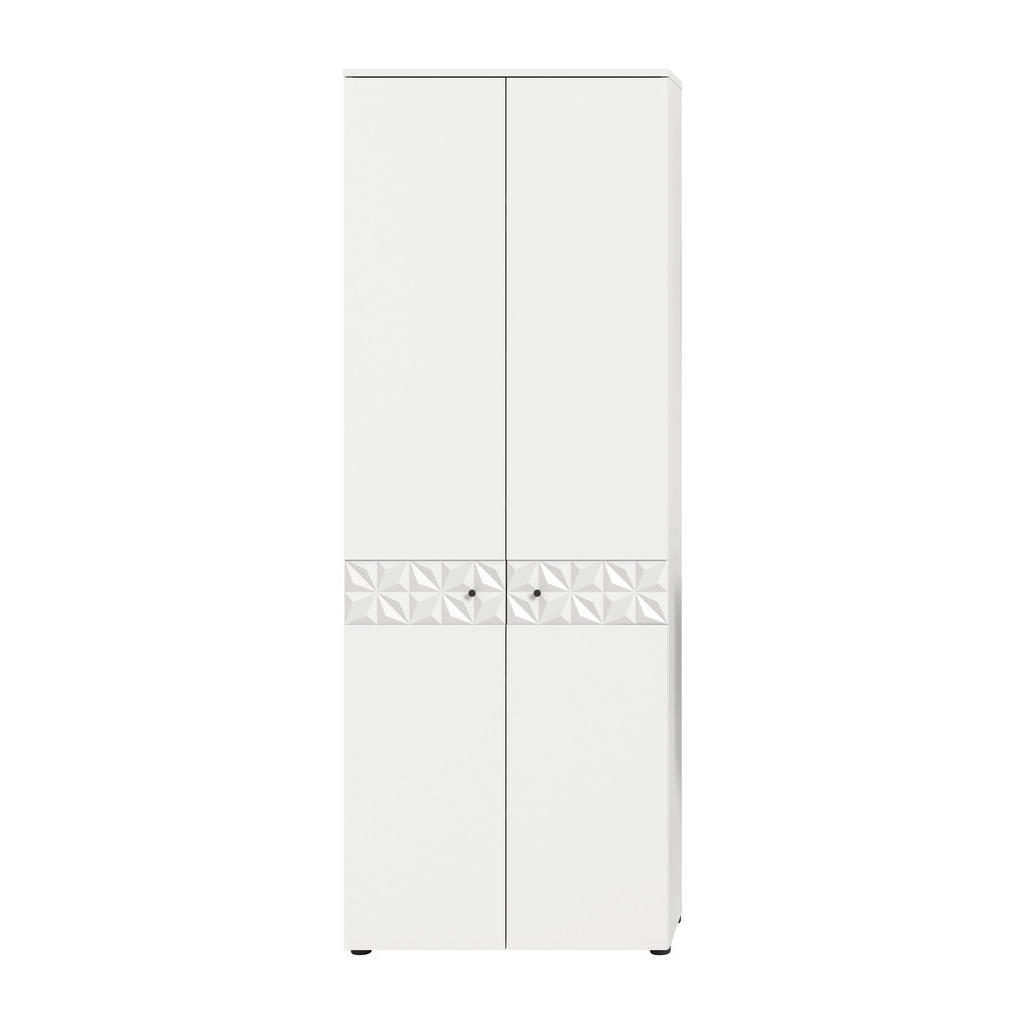 MID.YOU PREDSIEŇOVÁ SKRIŇA, biela, 70,2/192/34,8 cm.