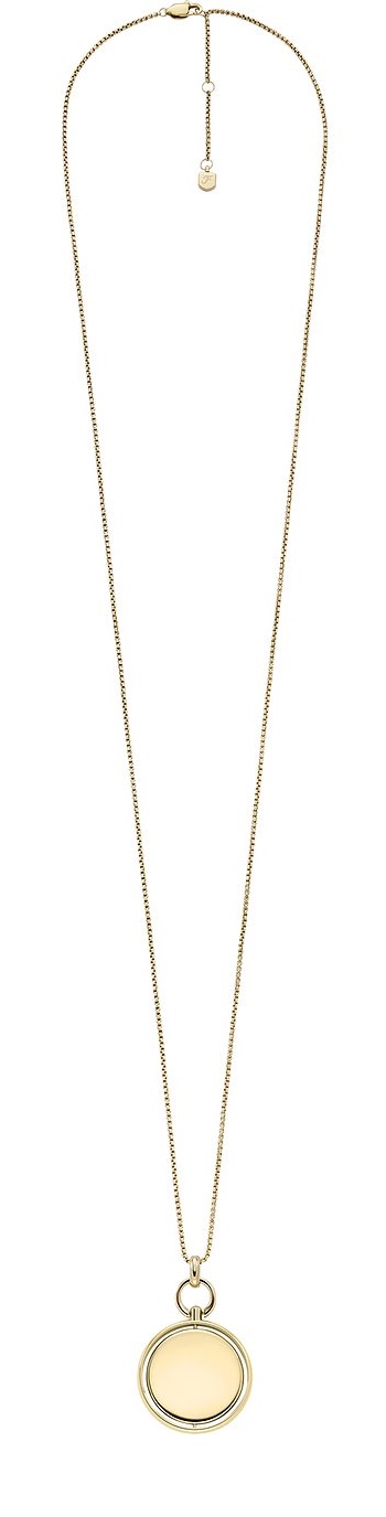 Fossil Dlhý pozlátený náhrdelník Heritage JF04779710.