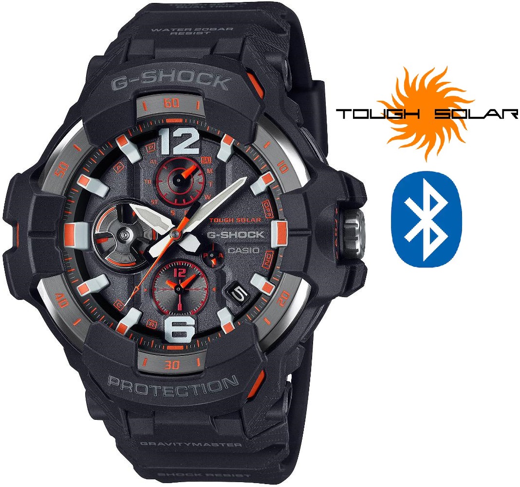 Casio G-shock Gravitymaster Tough Solar Bluetooth GR-B300-1A4ER (682).