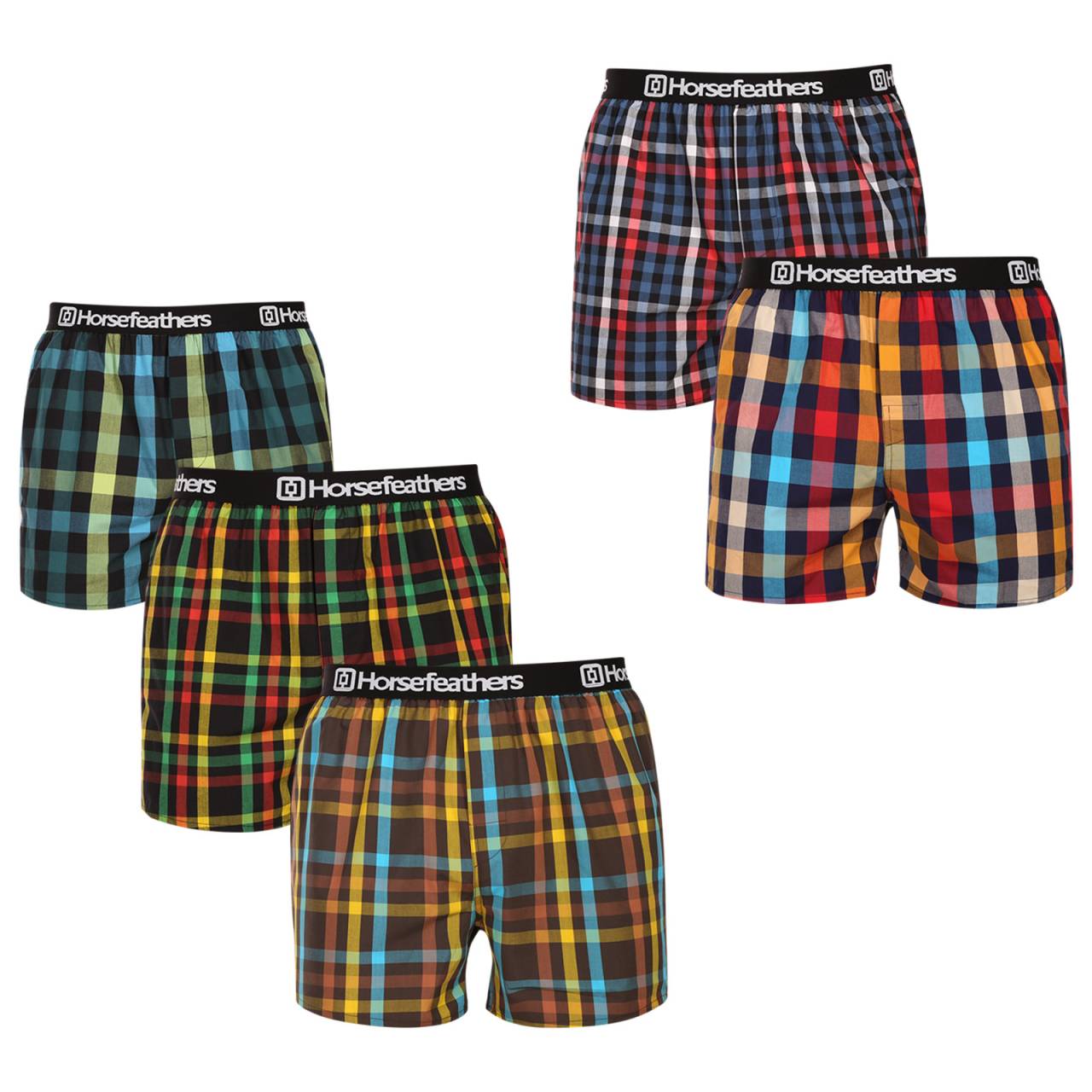 5PACK pánske trenky Horsefeathers Clay Bundle 2 (AM284B) L, trenírky.
Ukážte svoj štýl a zmysel pre humor s pánskymi šortkami Horsefeathers.
Kvalitný materiál pre dokonalé pohodlie
Šortky Horsefeathers sú vyrobené zo 100 % bavlny, čo znamená, že vám ponúknu príjemný pocit na pokožke.
Originálny dizajn a pohodlné nosenie
Každý pár šortiek je vybavený jedinečnou potlačou, ktorá dodá vášmu šatníku štýl a moderný nádych.
Prečo si tieto šortky zamilujete?

Originálne potlače, ktoré dodajú zábavu každému dňu.


Pohodlný materiál a voľný strih pre celodenné pohodlie.


Kvalitné spracovanie od značky Horsefeathers, ktorá je synonymom štýlu a spoľahlivosti.

Pánske šortky Horsefeathers majú štýl
Slovo „horsefeathers“ znamená v angličtine „úplný nezmysel“, ale spodná bielizeň od rovnomennej značky vás presvedčí, že pri jej kúpe žiadny nezmysel nehrozí.
Ako sa starať o svoje nové šortky
Aby ste sa uistili, že vaše šortky zostanú čo najdlhšie v skvelej forme, dodržiavajte tieto pokyny:

Pranie: Perte pri maximálnej teplote 30°C s jemnými pracími prostriedkami.


Sušenie: Sušenie v bubnovej sušičke neodporúčame, aby sa materiál nezrazil alebo nepoškodil potlač.


Žehlenie: Šortky môžete žehliť pri nízkej teplote.

Tip: Staňte sa expertom na údržbu spodnej bielizne vďaka radám v našom článku a doprajte svojim obľúbeným kúskom starostlivosť, akú si zaslúžia.