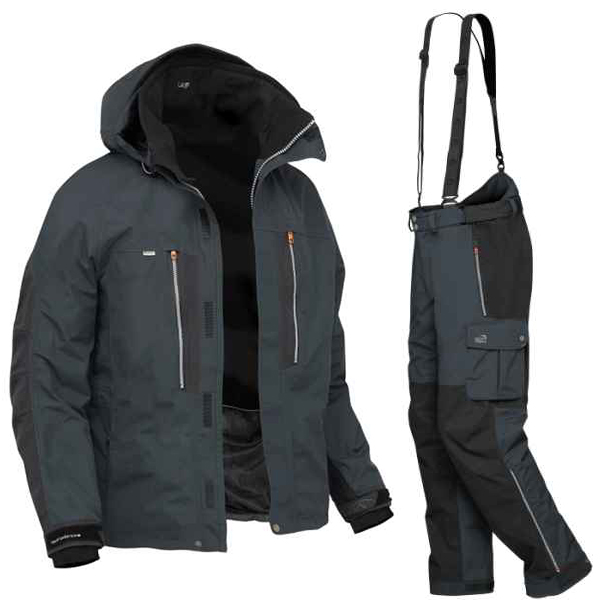 Geoff anderson komplet dozer 6 + urus 6 čierna-veľkosť xxxl.
 Prednosti bundy Dozer 6 
 
 100% nepremokavá a odolná aj slanej vode 
 100% vetru odolná 
 Paropriepustná 
 Odolná voči oderom a oterom 
 Dve predné vodeodolné vrecká umiestnené na hrudníku 
 Dve nepremokavé samotesniace vrecká.
 Jedno veľké zadné vrecko 
 Vnútorné vodeodolné vrecko „Napoleon“ skryté za klopami 
 Jedno vnútorné zipsové vrecko 
 Optimálny strihový dizajn 
 Extrémna odolnosť aj pri väčších záťažiach pri používaní 
 3D tvarovateľná kapucňa s jednodotykovým nadstavovaním 
 Prekrytie zipsu s mikroflísom 
 Šité rukávy do uhla, ktoré nekladú žiadny odpor pri činnostiach 
 Manžeta na rukáve s dierkou na palec ktorá chráni zápästie voči chladu 
 
 Prednosti nohavíc URUS 6 
 
 Garancia 100% nepremokavé a odolne aj voči slanej vode 
 100% vetru odolné 
 Paropriepustná podšívka 
 Odolné voči oderom a oterom 
 Zvýšený zadný pás, ktorý chráni pred chladom 
 Nízka hmotnosť a vysoká pevnosť 
 Nastaviteľné a odnímateľné traky 
 Jemná podšívka odvádzajúca paru a pot 
 Všité puzdro na mobilný telefón v pravom vrecku 
 Dve priestranné box vrecká s vodeodolnými zipsami 
 Prepracovaný sklon vrecka 
 Až 35 cm spodný bočný otvárací vodeodolný zips na vysokú obuv.
 Vysoká voľnosť pohybu 
 Netoxické a certifikované materiály 
 
 Odporúčame: používajte kvalitné značkové oblečenie a dodržujte princíp 3 vrstiev – dbajte aby všetky vrstvy oblečenia odvádzali pot a paru, len vtedy má membránové oblečenie zmysel, znásobí Vaše zážitky neskutočným pocitom sucha a spoľahlivo ochráni vaše zdravie.
 O značke Geoff Anderson Chcete vždy najvyššiu kvalitu?