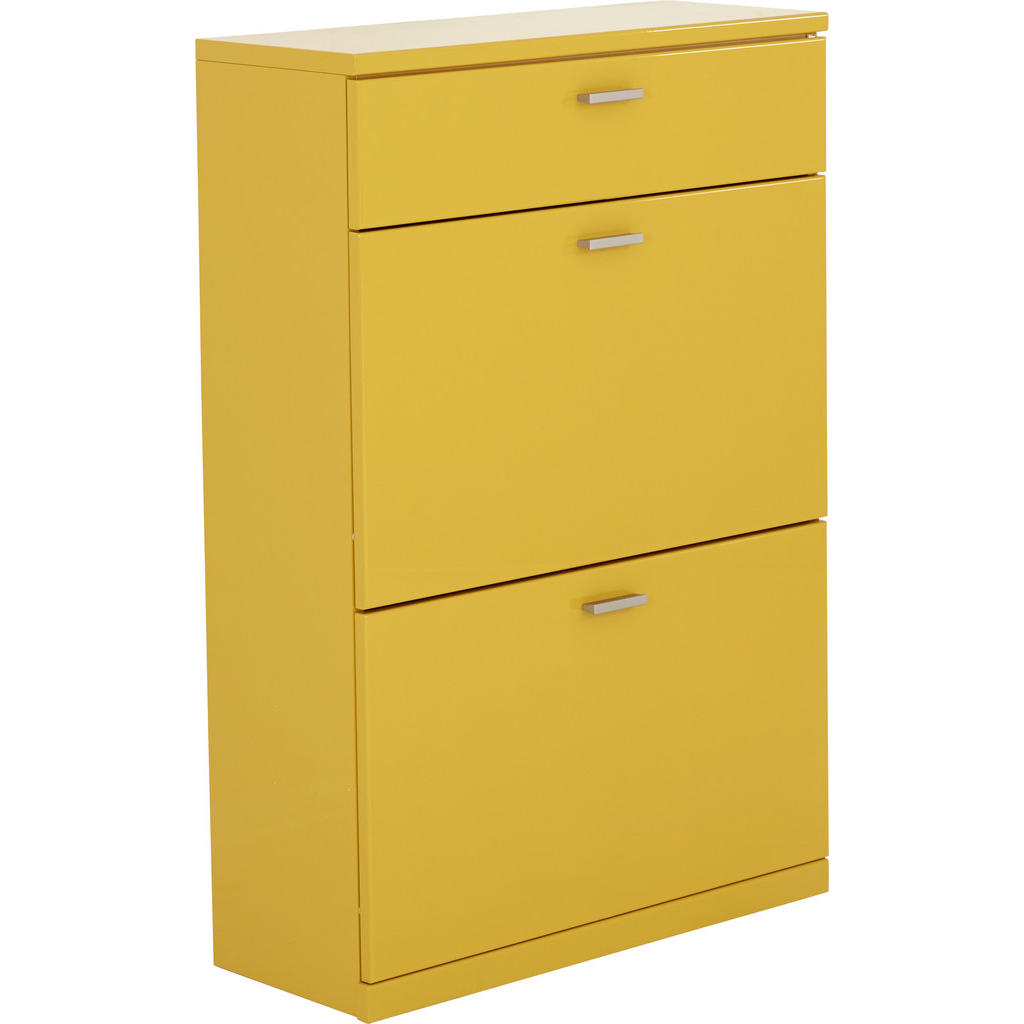 Invivus SKRINKA NA TOPÁNKY, žltá, 75/112,7/29,5 cm.