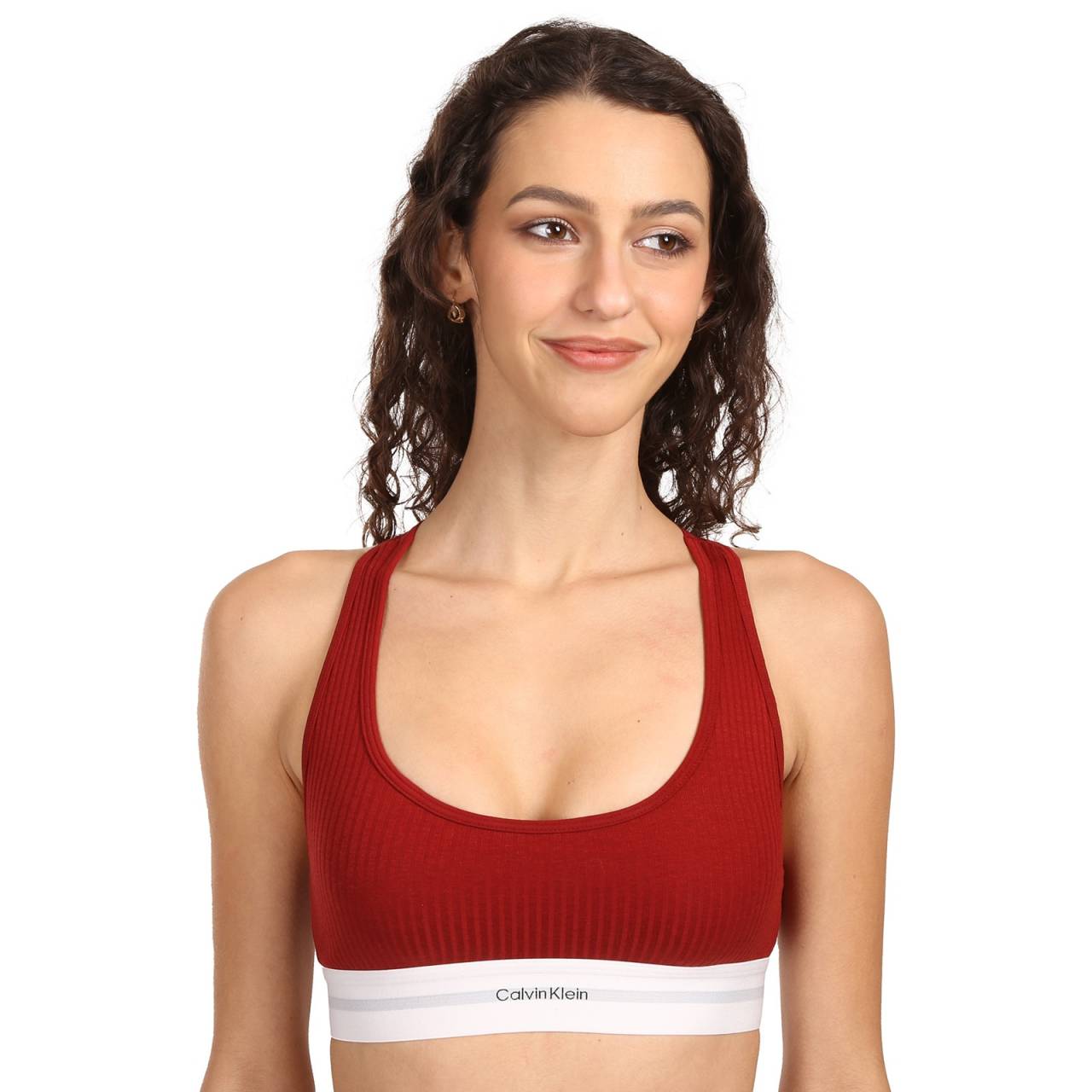 Dámska podprsenka Calvin Klein červená (QF8018-AF8) XL.