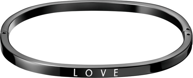 Calvin Klein Moderný pevný náramok Hook KJ06BD1901 5,4 x 4,3 cm - XS.