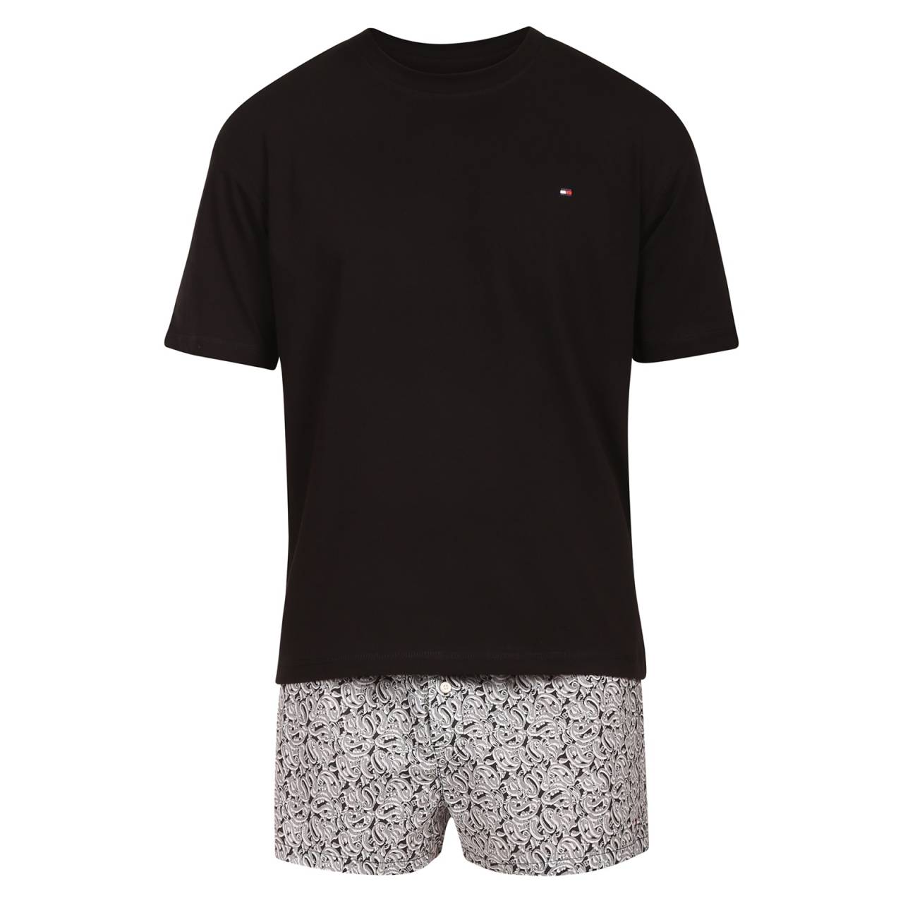 Pánske pyžamo Tommy Hilfiger viacfarebné (UM0UM03634 0SV) XXL.
Dvojdielne pyžamo, ktoré sa pýši luxusným vzhľadom a spracovaním, naviac je vyrobené z príjemného materiálu.
 
Pyžamo Tommy Hilfiger ocení každý muž, ktorý má rád pohodlie, ako v lete, tak v zime.
 
Viac sa dozviete v klasických informáciách o produkte.