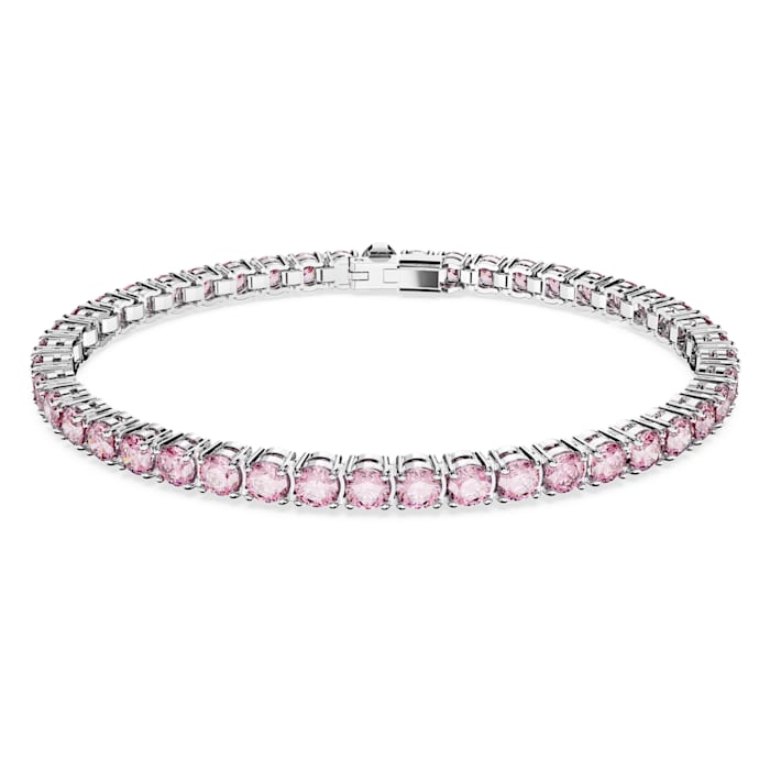 Swarovski Nadčasový náramok so zirkónmi Matrix Tennis 5648932 19 cm.