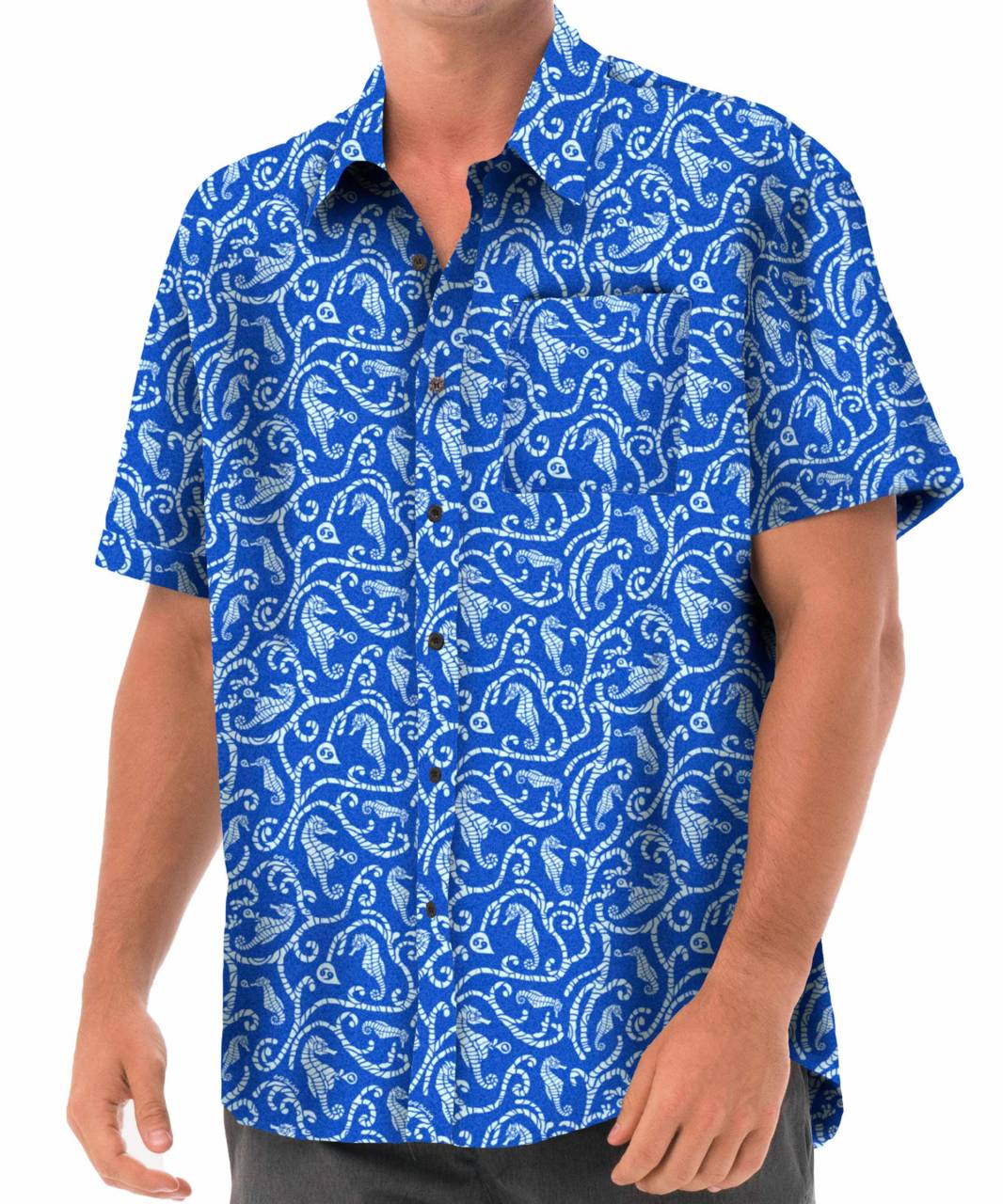 Pánska košile 69SLAM KUDA LOUD (MSHKLD-BL) L.