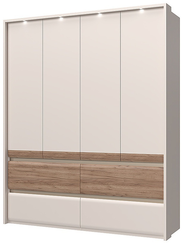 Štvordverová šatníková skriňa s led osvetlením artemisia - dub.

 

Okrem štyroch zásuviek tu nájdeme odkladací priestor vo forme dvoch políc a dvoch šatníkových tyčí.

 

Súčasťou skrine je LED osvetlenie, ktoré sa nachádza v hornej časti.

 

Rozmery štvordverovej šatníkovej skrine s LED osvetlením Artemisia sú 187x226x60cm (š, v, h).

 

Všetky produkty z kolekcie Artemisia nájdete nižšie v súvisiacich produktoch.