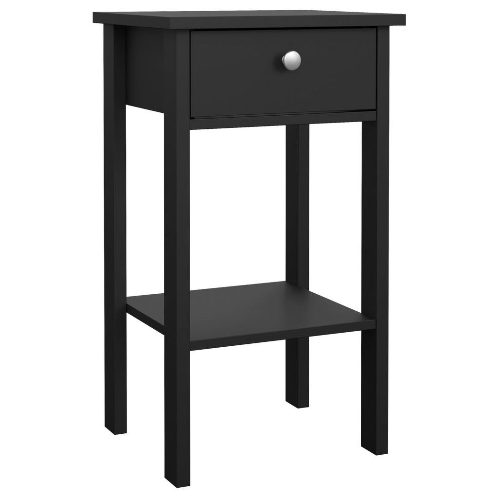 MID.YOU NOČNÝ STOLÍK, čierna, 40/70,1/34,2 cm.