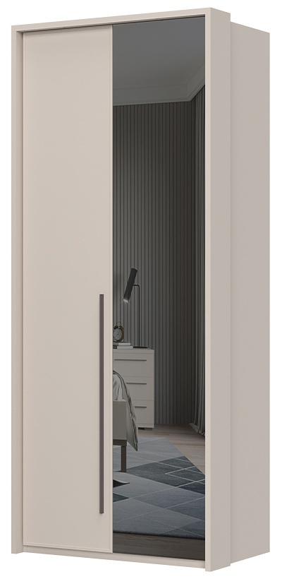 Dvojdverová šatníková skriňa so zrkadlom a rámom baptiste - béžová.

 

Dvojdverová šatníková skriňa je vybavená plnými dvierkami, z ktorých sa na jedných nachádza zrkadlo.

 

Rozmery dvojdverovej šatníkovej skrine so zrkadlom a rámom Baptiste sú 97x226x60cm (š, v, h).

 

Všetky produkty z kolekcie Baptiste nájdete nižšie v súvisiacich produktoch.