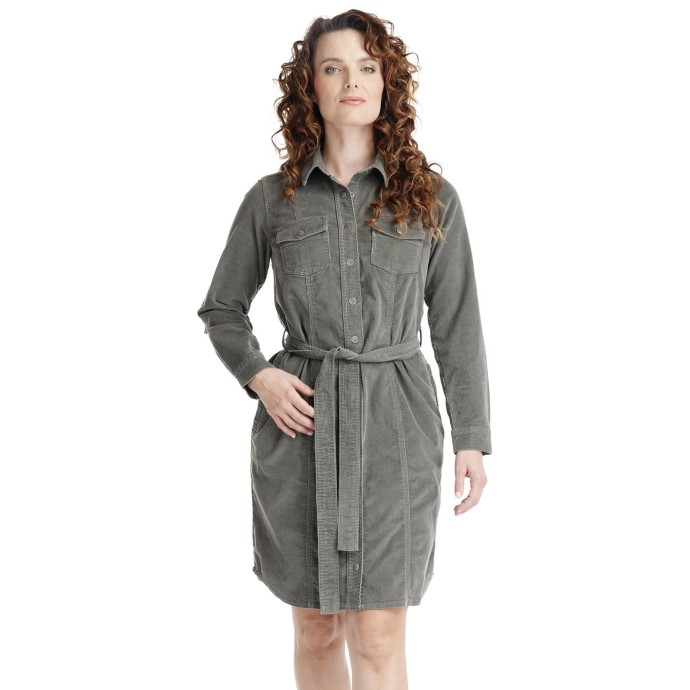 Bushman corduroy dress Kleena olive XL.
