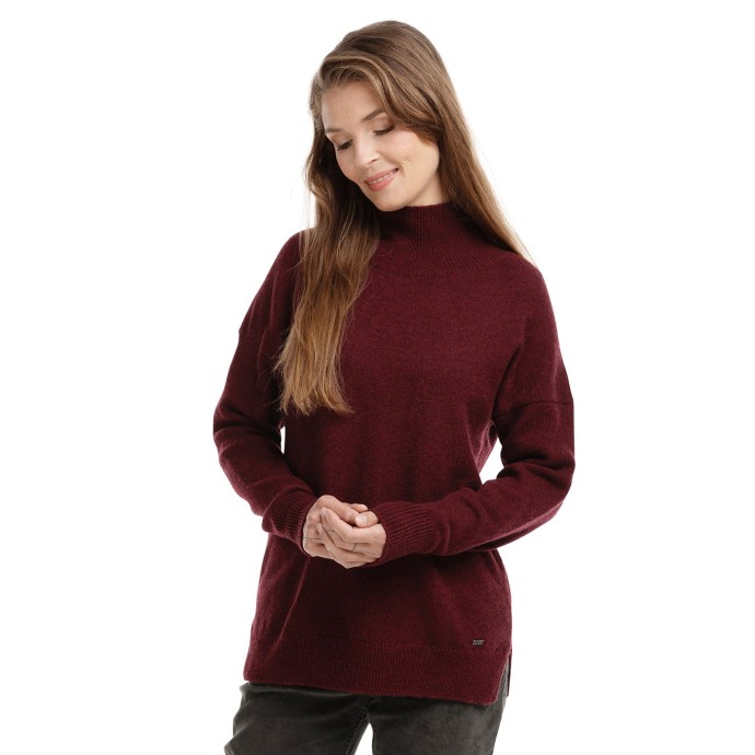 Bushman Pullover Brigid burgund L.