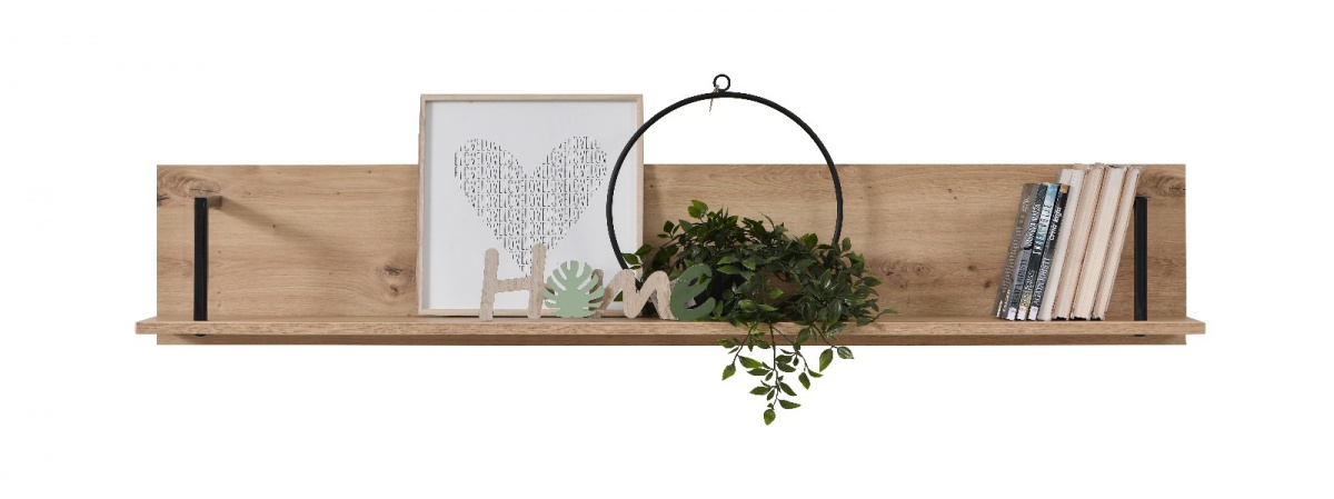 Nástenná polica nathan - dub artisan/čierna.

 

Ak máte radi nábytok v prírodnom odtieni, odporúčame kolekciu Nathan, ktorá vás svojím prevedením nesklame a zútulnia vašu domácnosť.