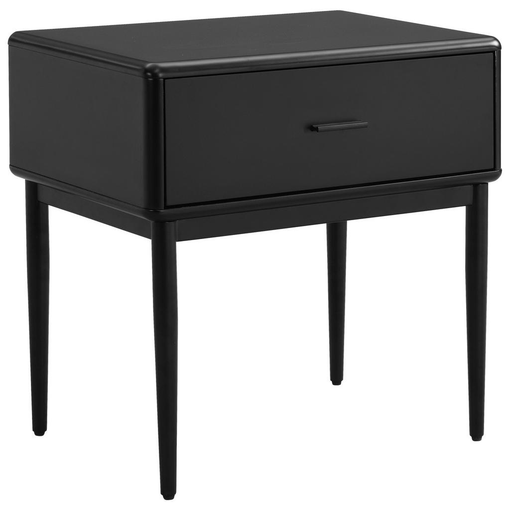 Livetastic NOČNÝ STOLÍK, čierna, 54/55/40 cm.