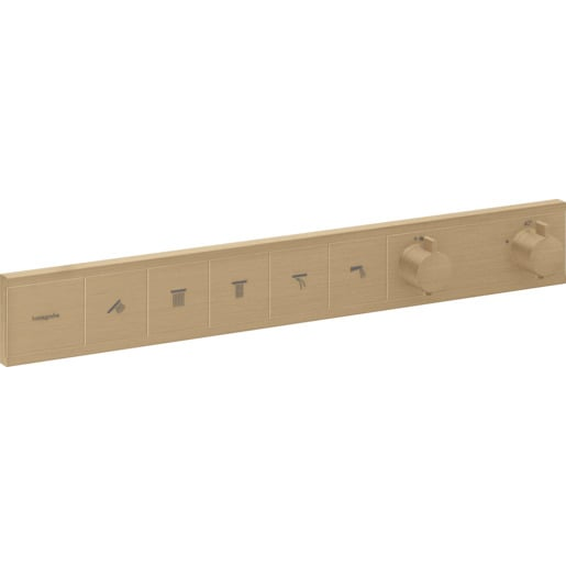 Hansgrohe RainSelect sprchová a vaňová batéria bez podomietkového telesa kartáčovaný bronz 15384140.