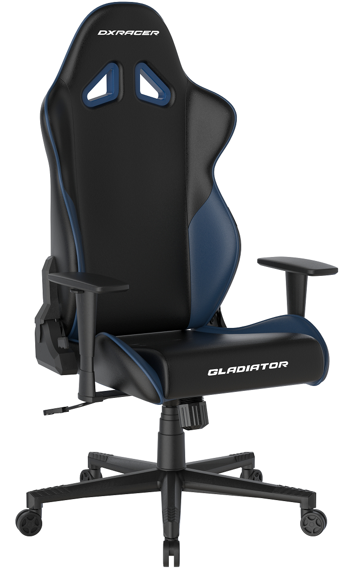 herná stolička DXRacer GLADIATOR čierno-modrá.