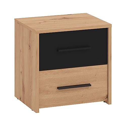 Nočný stolík geralt - dub artisan/čierna.

 

Praktický nočný stolík je v každej spálni či študentskej izbe absolútnou nevyhnutnosťou.

 

Rozmery nočného stolíka Geralt sú 42x42x33cm (š, v, h).

 

Všetky produkty z kolekcie Geralt nájdete nižšie v súvisiacich produktoch.