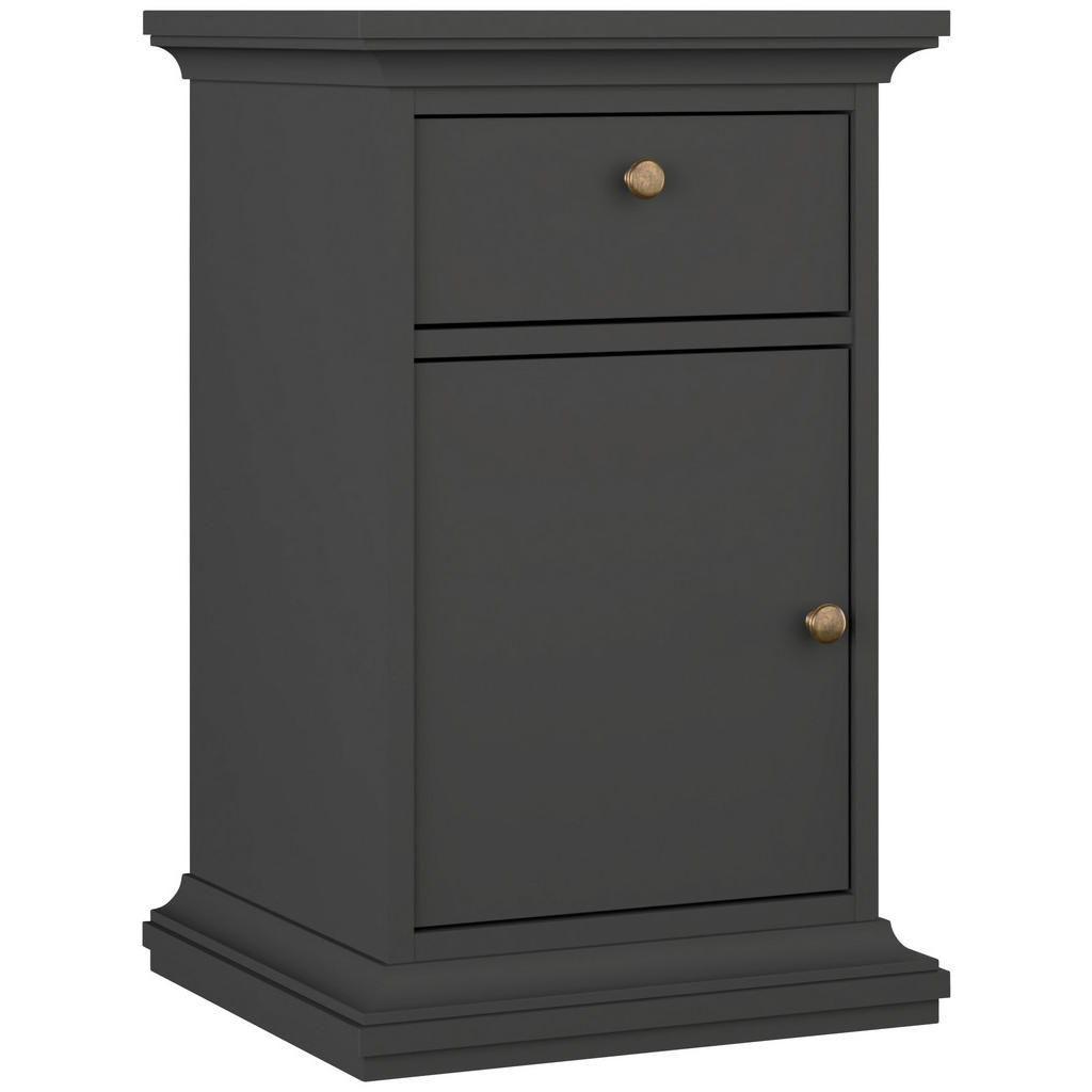 MID.YOU NOČNÝ STOLÍK, sivá, 43,6/69,6/40 cm.