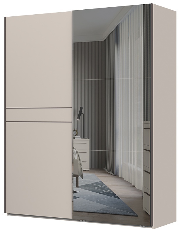 Posuvná šatníková skriňa so zrkadlom 180 baptiste-béžová - s led.

 

Posuvná šatníková skriňa je skvelou voľbou ako do priestranných spální, tak aj do tých menších.

 

Rozmery posuvnej šatníkovej skrine so zrkadlom 180 Baptiste sú 182x224x61cm (š, v, h).

Rozmery posuvnej šatníkovej skrine so zrkadlom a rámom 180 Baptiste sú 185x228x68,5cm (š, v, h).
Rozmery posuvnej šatníkovej skrine so zrkadlom s LED osvetlením 180 Baptiste sú 185x228x68,5cm (š, v, h).

 

Všetky produkty z kolekcie Baptiste nájdete nižšie v súvisiacich produktoch.