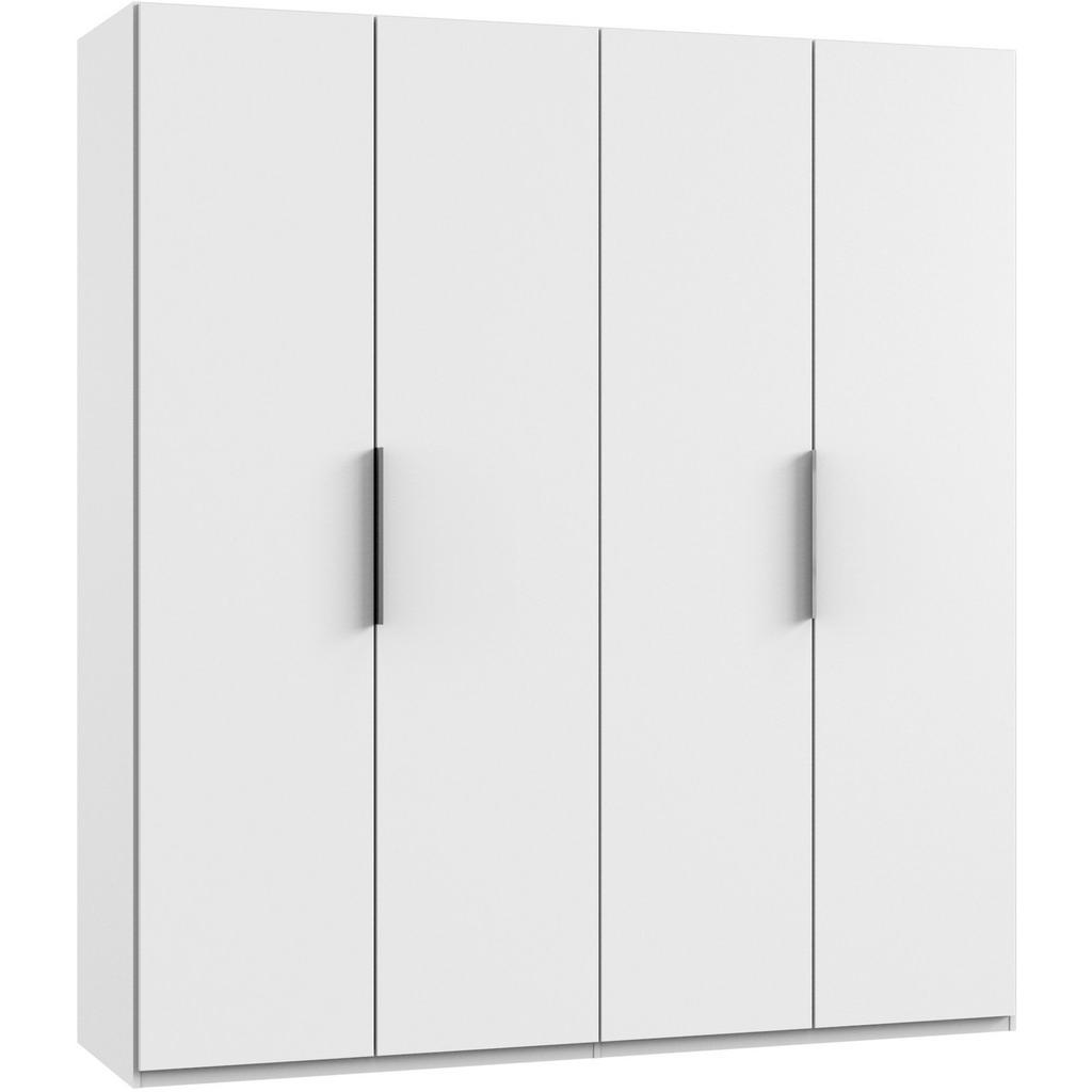 MID.YOU SKRIŇA S OTOČNÝMI DVERAMI, biela, 200/216/58 cm.