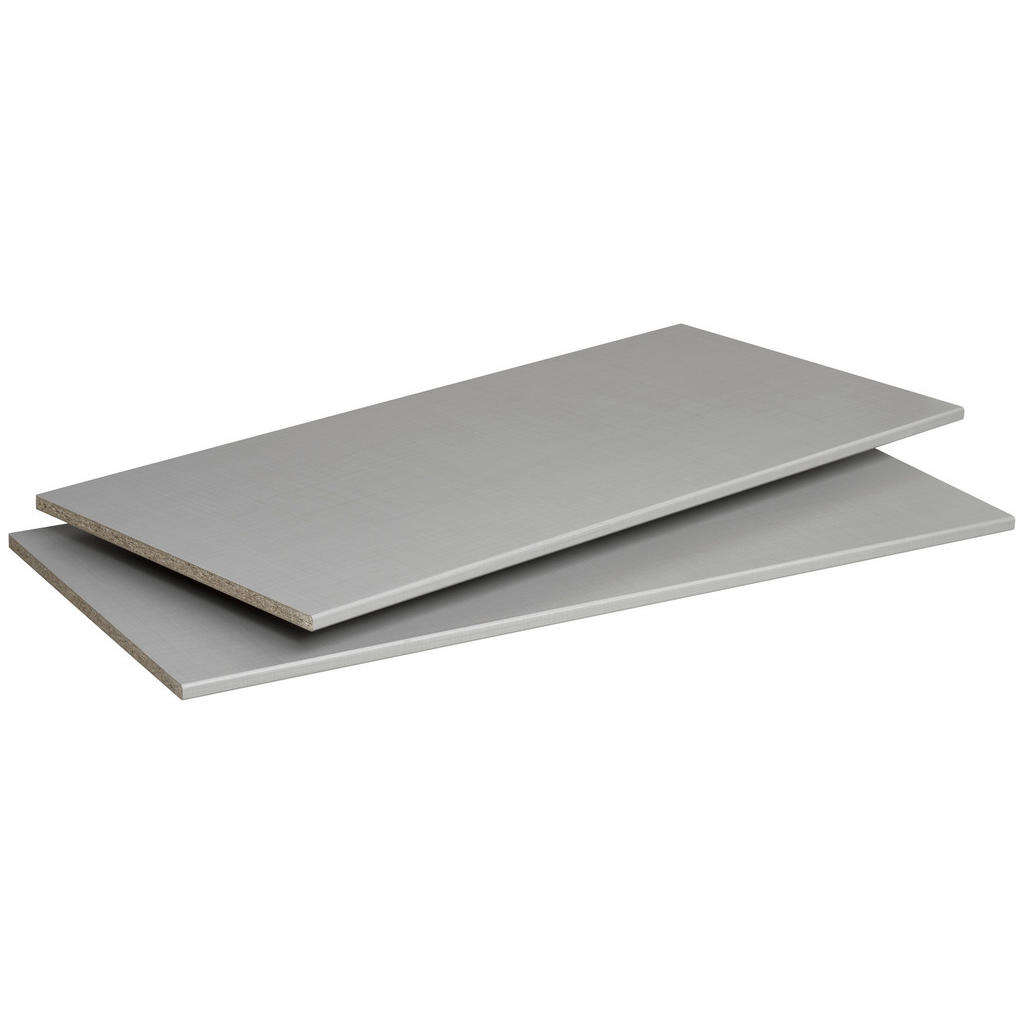 MID.YOU SADA VKLADACÍCH POLÍC, sivá, 96/2/50 cm.