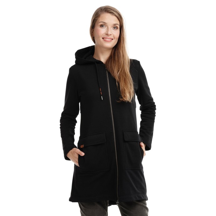 Bushman Dámska mikina Alasie čierna S.