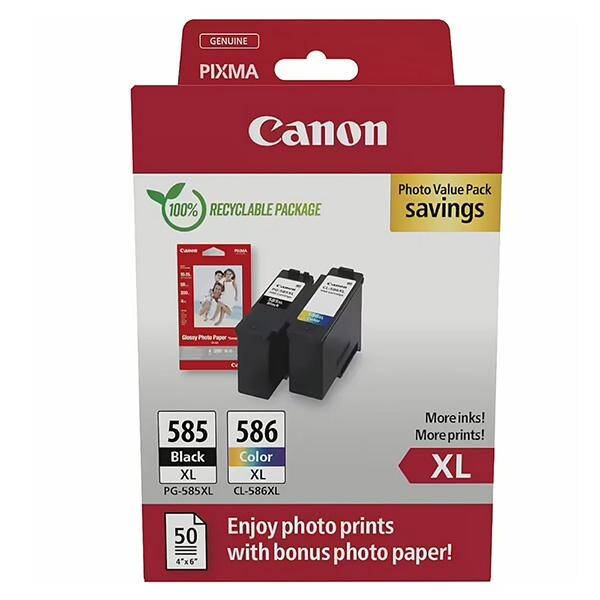 Canon GP-501 XL 6204C005 farebná (CMYK) sada originálne cartridge.
Originálna cartridge = záruka priamo od výrobcu tlačiarne
100 % použitie v tlačiarni - spoľahlivá a bezproblémová tlač
Použitím originálnej náplne predlžujete životnosť tlačiarne
Overená špičková kvalita - jasný a čitateľný text, jemná grafika, kvalitnejšie obrázky
Použitie originálnej kazety ponúka rýchly a vysoký výkon a pritom stabilné výsledky = EFEKTÍVNA TLAČ
Jednoduchá inštalácia a údržba
Zabezpečujeme bezplatnú recykláciu originálnych náplní
Garancia Vašej spokojnosti s použitím našej originálnej náplne

Kód výrobcu: 6204C005