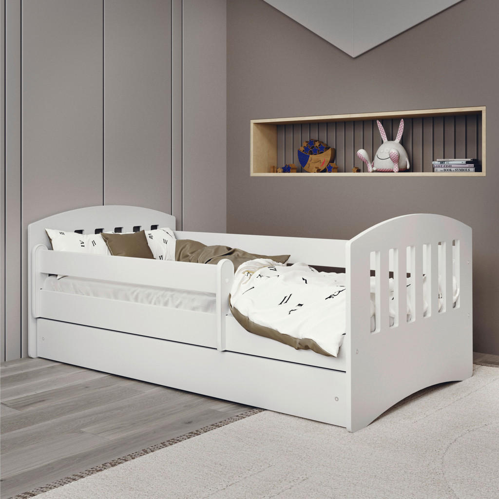 MID.YOU POSTEĽ PRE DETI A MLÁDEŽ 80/180 cm, biela.