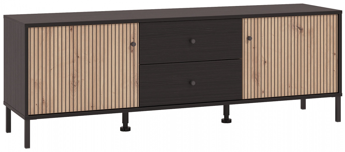 Malá tv komoda semira - dub artisan/dub čierny.

 

Zohnať ideálny televízny stolík môže byť poriadne zákerný oriešok, ale vedeli ste aj o existencii TV komôd?

 

Rozmery malej TV komody Semira sú 157x54,5x40cm (š, v, h).

 

Všetky produkty z kolekcie Semira nájdete nižšie v súvisiacich produktoch.