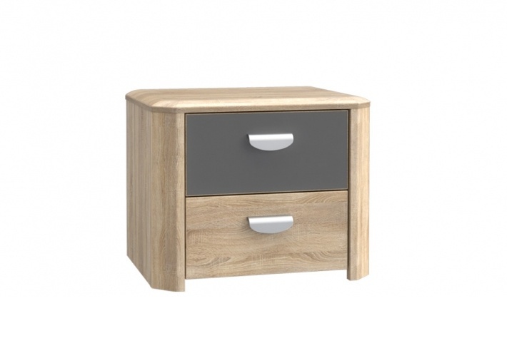 Nočný stolík yoop - dub sonoma / šedý antracit.

 

Detská izba Yoop je dodávaný v neutrálnom dezéne dub sonoma a sivý antracit, je teda vhodný pre dievčatá i chlapcov.

 

 