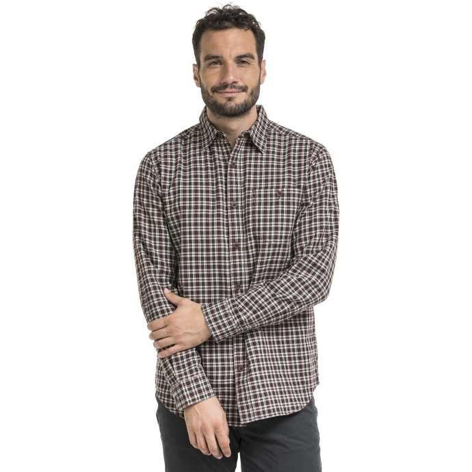 Bushman Luigi men's shirt, burgundy XXXL.
 
 GPSR here.
