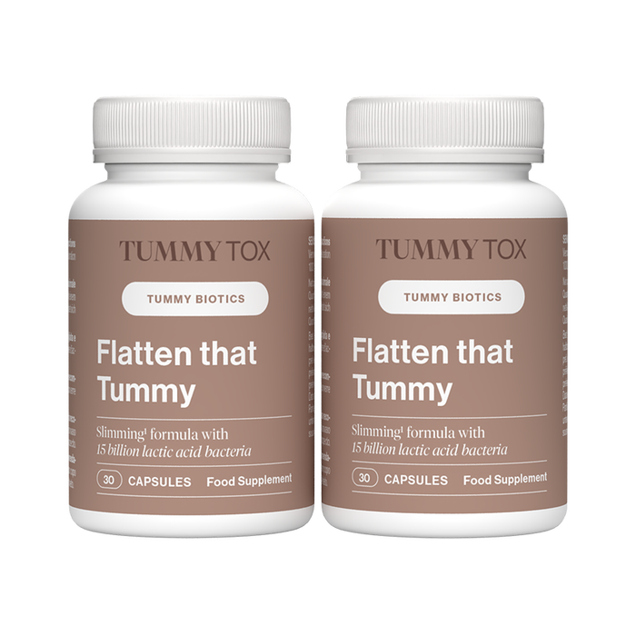 Flatten That Tummy: Probiótico para un vientre plano - 2 unidades.