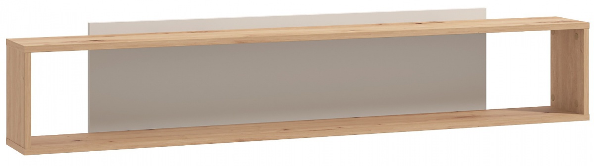 Nástenná polica katharos - béžová/dub artisan.

 

Nástenná polica má nielen estetické, ale aj funkčné prvky.

 

Rozmery nástennej police Katharos sú 150,5x31,5x19,5cm (š, v, h).

 

Všetky produkty z kolekcie Katharos nájdete nižšie v súvisiacich produktoch.