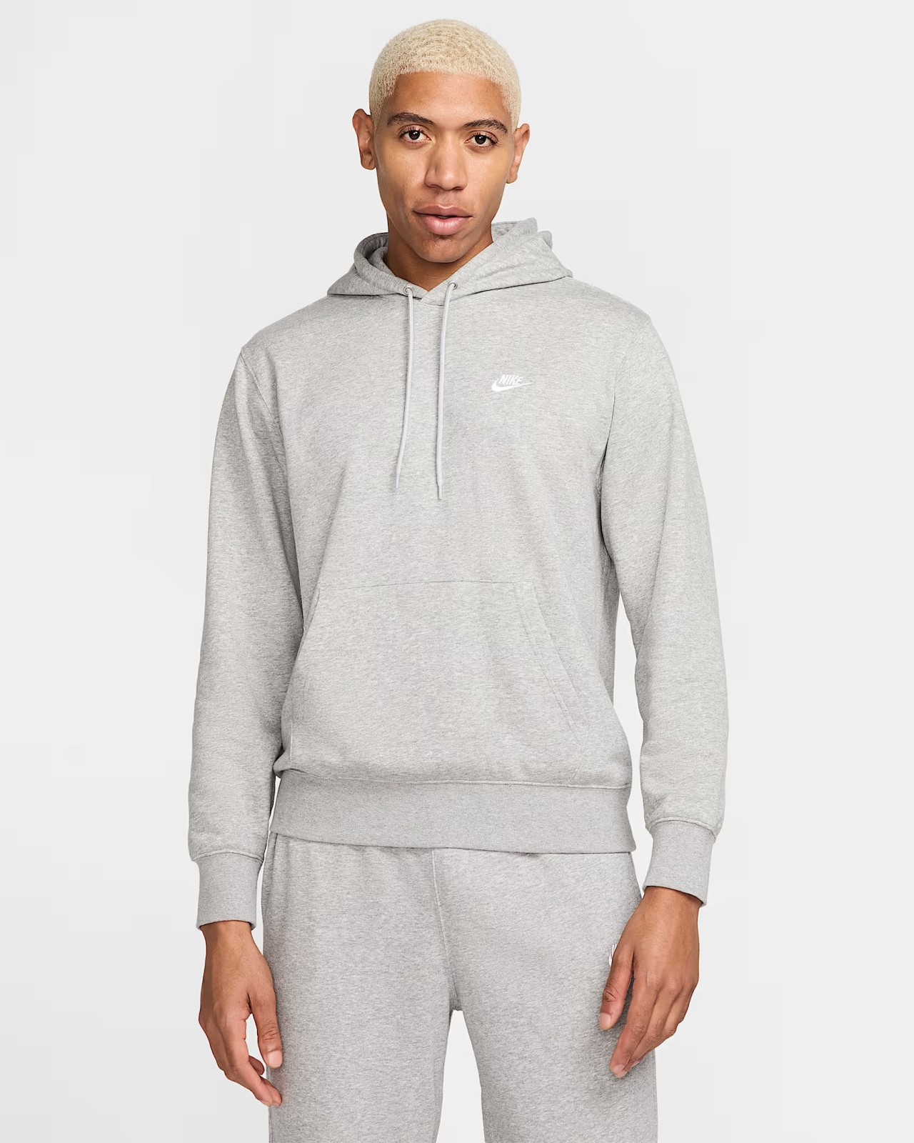 Nike Club Mens French Terry Pullover Hoodie M.