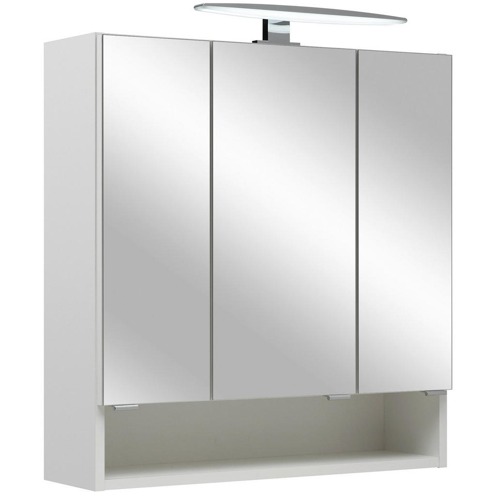 Xora ZRKADLOVÁ SKRINKA, biela, 65/70/18 cm.