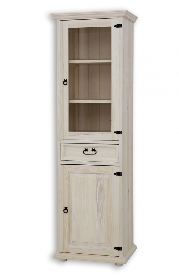 Vitrína úzka drevená masív vit 15 - k09 prírodná borovica.

 

Sedliacky nábytok ponúkame v niekoľkých odtieňoch morenia, od svetlo bielej až po tajomne čiernu. Varianty si prezrite vo fotogalérii.

 

Z dôvodu výroby sedliackeho nábytku na zákazku, sme nútení požadovať od zákazníka zálohu v minimálnej výške 500 - 1000 Kč podľa hodnoty nábytku.