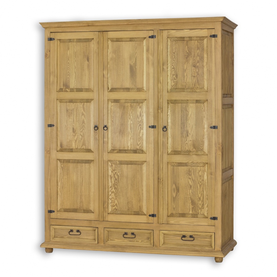 Trojdverová skriňa sedliacka szy 03 i - k15 hnedá borovica.

 

Sedliacky nábytok z masívnej borovice ponúkame v niekoľkých odtieňoch morenia, od svetlo bielej až po tajomne čiernu.

 

Z dôvodu výroby sedliackeho nábytku na zákazku, sme nútení požadovať od zákazníka zálohu v minimálnej výške 20 - 40 € podľa hodnoty nábytku.