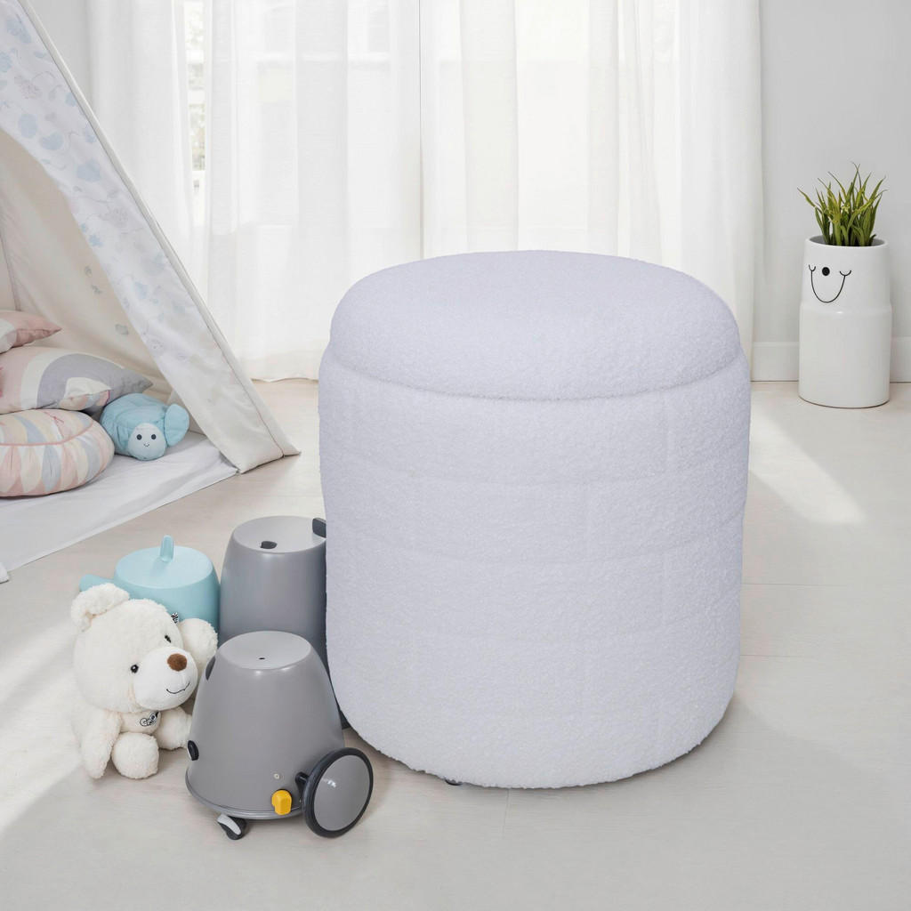 Livetastic TABURETKA, textil, 40/45/40 cm.