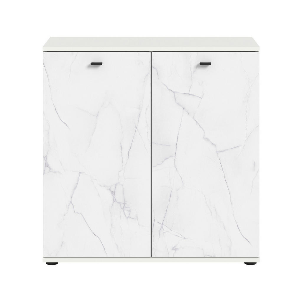 MID.YOU KOMODA, biela, 86/87/40 cm.