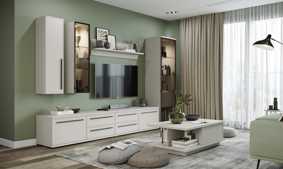 Malá obývacia izba baptiste - béžová.

 

Túžite po modernom, ale pritom neobvyklom konferenčnom stolíku, ktorý poteší nielen svojim vzhľadom, ale aj poslúži tak, ako má?

 

Televízny stolík je v každej obývacej izbe absolútnou nevyhnutnosťou.

 

Závesné úzke skrinky sú drobným prvkom, ale napriek tomu vo vašej obývačke urobia skutočnú parádu.

 

Nástennou policou fantasticky doladíte každý priestor.

 

Upozorňujeme, že zdroje LED osvetlenia 18W nie sú súčasťou.

 

Malá obývacia izba sa skladá z týchto prvkov:


	Konferenčný stolík na kolieskach Baptiste - 104x36x65cm (š, v, h)
	2x TV stolík 120 Baptiste - 120x46x46cm (š, v, h)
	Závesná úzka skrinka Baptiste - 30x115x29cm (š, v, h)
	Závesná úzka presklená skrinka Baptiste - 30x115x29cm (š, v, h)
	Nástenná polica 120 Baptiste - 120x30x21cm (š, v, h)


 

Všetky produkty z kolekcie Baptiste nájdete nižšie v súvisiacich produktoch.