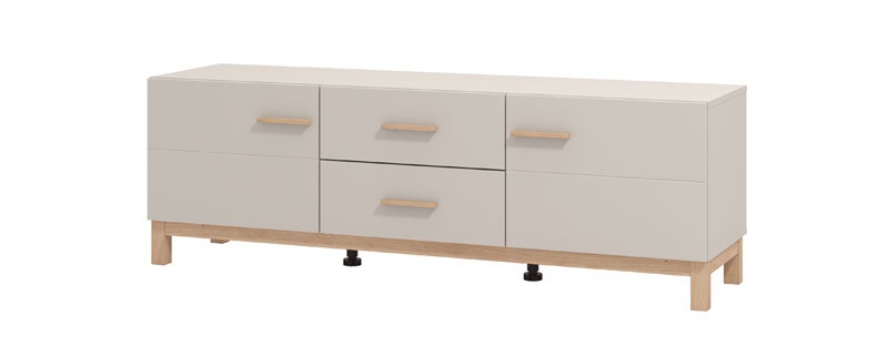 Televízny stolík xavier - dub, béžová.

Jednou z kľúčových vlastností tohto TV stolíka sú jeho dva bočné uzavreté segmenty, ktoré ponúkajú praktické úložné priestory pre všetky vaše multimediálne potreby.

Výberom tohto TV stolíka investujete do kvalitného kusu nábytku, ktorý je navrhnutý tak, aby vydržal. Pevné materiály a kvalitné spracovanie zaisťujú, že stolík bude slúžiť po mnoho rokov bez toho, aby stratil na svojej atraktivite alebo funkčnosti.

Okrem praktických výhod ponúka tento TV stolík aj estetickú hodnotu, ktorá prispieva k celkovej atmosfére vášho domova.

 

 

Rozmery tv stolíka Xavier sú 154x50,5x41,5cm (š, v, h).

 

 

Všetky produkty z kolekcie Xavier nájdete nižšie v súvisiacom tovare.