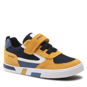 Sneakersy Geox - B Kilwi Boy B35A7B01422C2023 S Ochre/Navy.