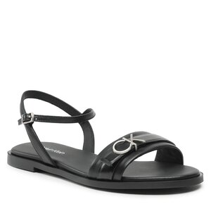 Sandále Calvin Klein - Almond Sandal W/Hw HW0HW01483 Ck Black BEH.
