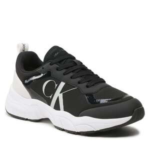 Sneakersy Calvin Klein Jeans - Retro Tennis Over Mesh Wn YW0YW00946 Black BDS.