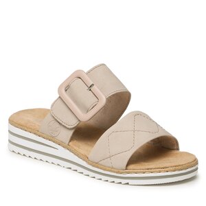 Šľapky Rieker - V0694-62 Beige.